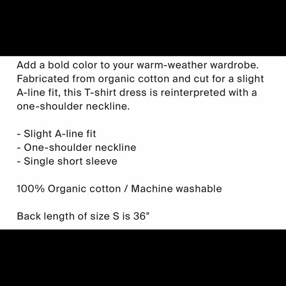 NWT COS Bright Green T Shirt Dress - Picture 11 of 11